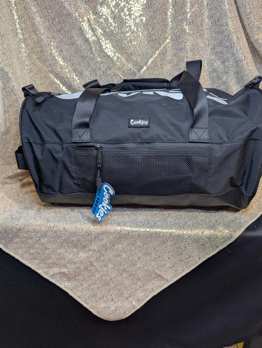 Cookies Summit Ripstop Nylon Smell Proof Duffle Bag Black NEW W/TAGS - Sole & Drip