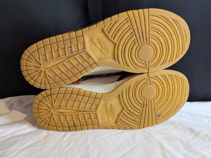 Nike Dunk Low Scrap "Archeo Brown" Size 11.5 Used VGC DB0500 - 200 Patchwork - Sole & Drip