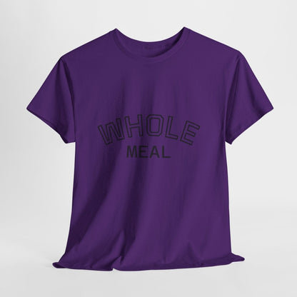 Whole Meal T-Shirt — Minimalist Tee - Sole & Drip