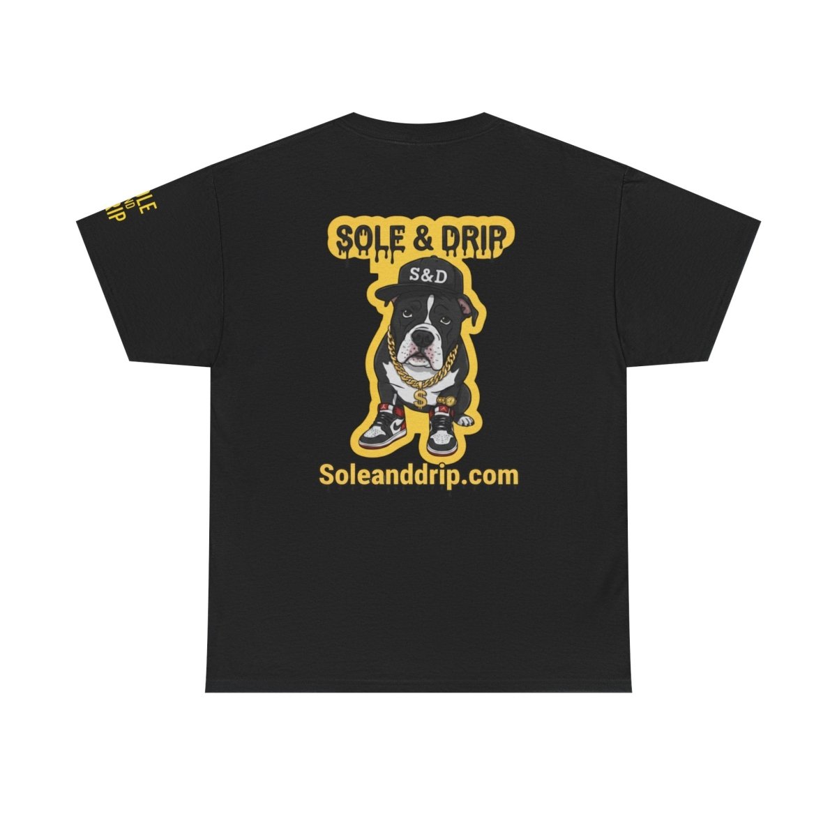 Sole and Drip Short Sleeve Tee — Sneaker Graphic Shirt with 'SOLE AND DRIP' Design - Sole & Drip