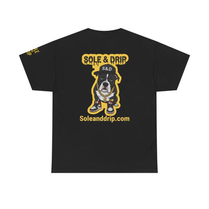 Sole and Drip Short Sleeve Tee — Sneaker Graphic Shirt with 'SOLE AND DRIP' Design - Sole & Drip