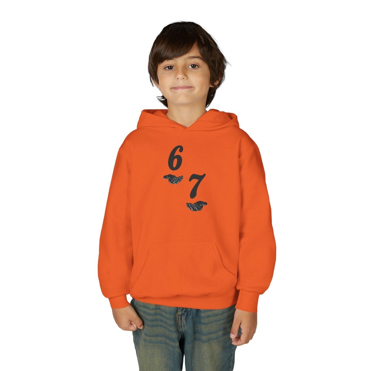 Youth Hoodie — 6 7 Graphic Hoodie - Sole & Drip