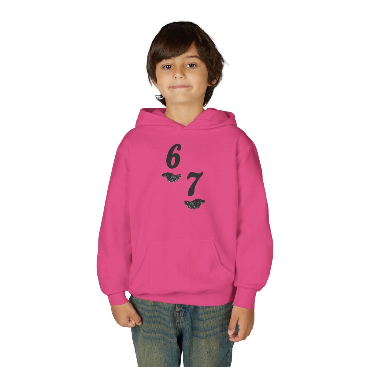 Youth Hoodie — 6 7 Graphic Hoodie - Sole & Drip