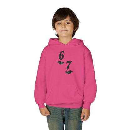 Youth Hoodie — 6 7 Graphic Hoodie - Sole & Drip