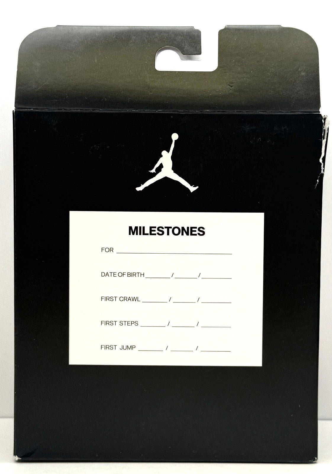 NEW Air Jordan 1 Crib Bootie Infant Shoes 2C Black Toe Reimagined HJ9289-061