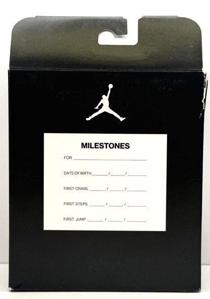 NEW Air Jordan 1 Crib Bootie Infant Shoes 2C Black Toe Reimagined HJ9289-061