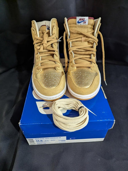 DS Nike SB Dunk High Premium "Thai Temple" Koston 2010 Gold 11.5 313171 - 702 NIB - Sole & Drip