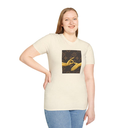Graphic T-Shirt — Gold Hand Gesture 6 7 & IYKYK Streetwear Tee
