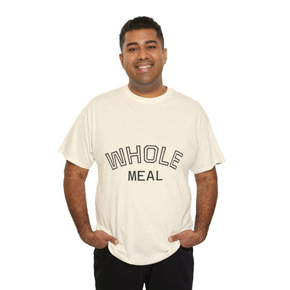 Whole Meal T-Shirt — Minimalist Tee - Sole & Drip