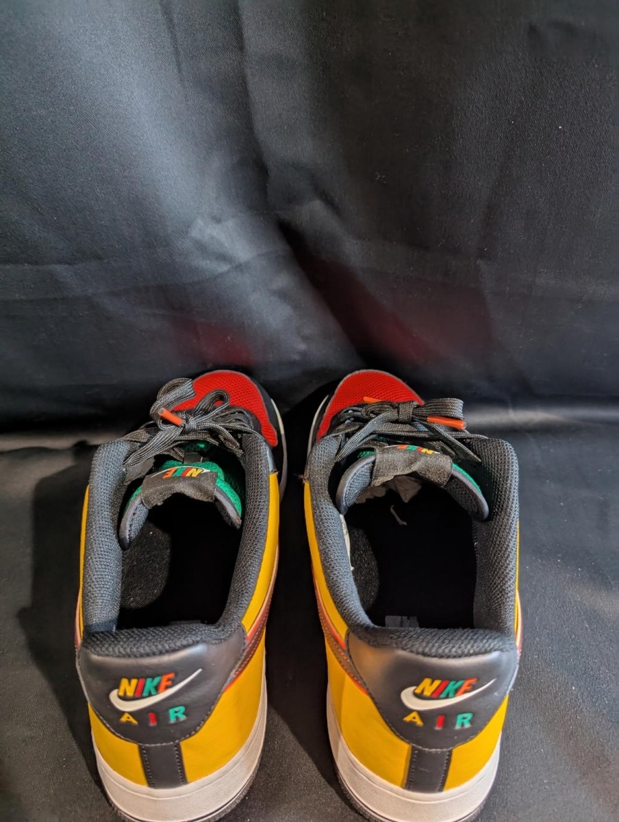 Nike Air Force 1 Low "Sunburst" Size 13 Used VGC CK9282 - 100 Multi - Color Retro - Sole & Drip