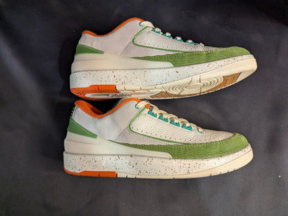 NEW DS Wmns Air Jordan 2 Low SP x TITAN "Manila" US 10.5 DV6206 - 183 Tropical - Sole & Drip