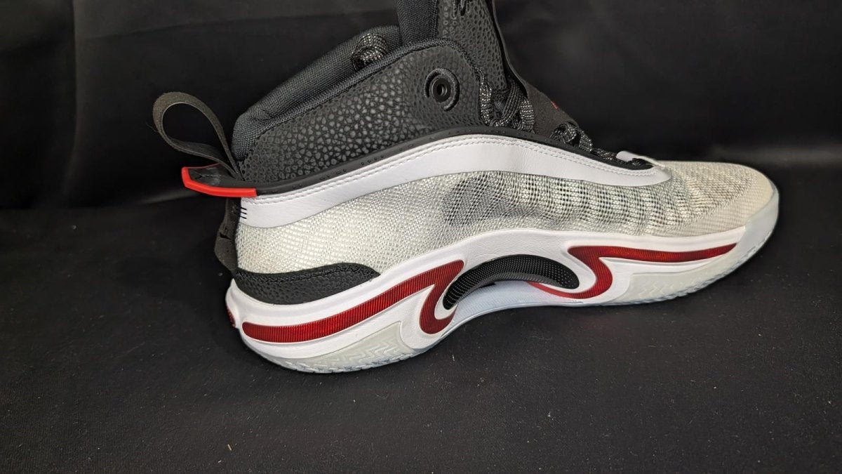 NEW Jordan 36 XXXVI 'First Light' CZ2650 - 100 White/Black Men's Size 13 - Sole & Drip