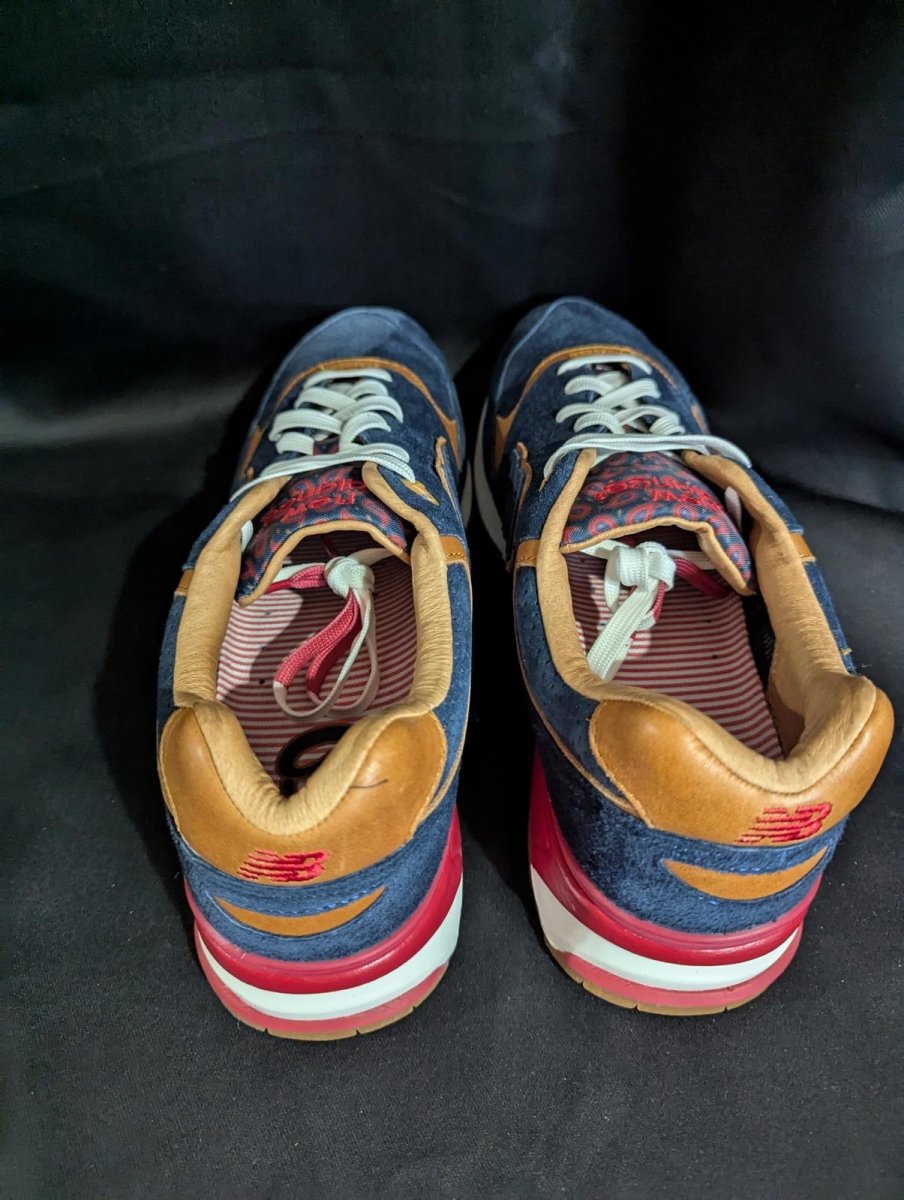 DS Rare New Balance 999 x Sneaker Politics "Case 999" Navy Red Size 14 ML999SP - Sole & Drip