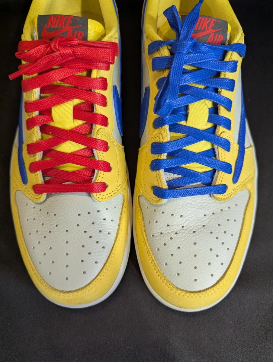 Travis Scott Jordan 1 Low OG SP "Canary" Wmns 11.5 / Men's 10 DZ4137 - 700 - Sole & Drip