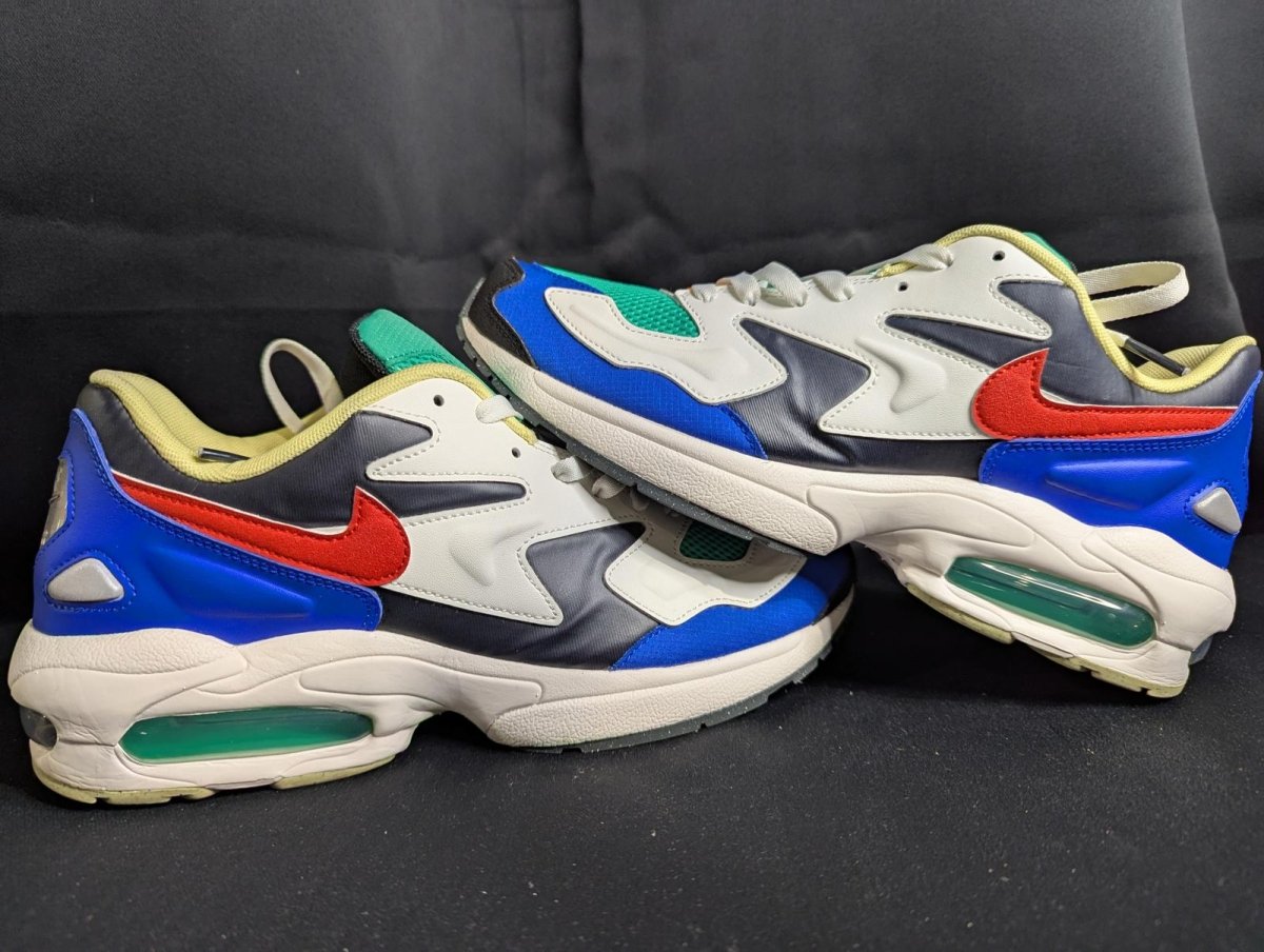 NEW DS Nike Air Max 2 Light SP "Habanero Red" Size 9 Retro 90s BV1359 - 600 NIB - Sole & Drip