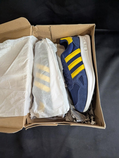 NEW Adidas Run 80s "Blue/Yellow" Retro Runner Men's Size 11 JI4871 Casual Shoe - Sole & Drip