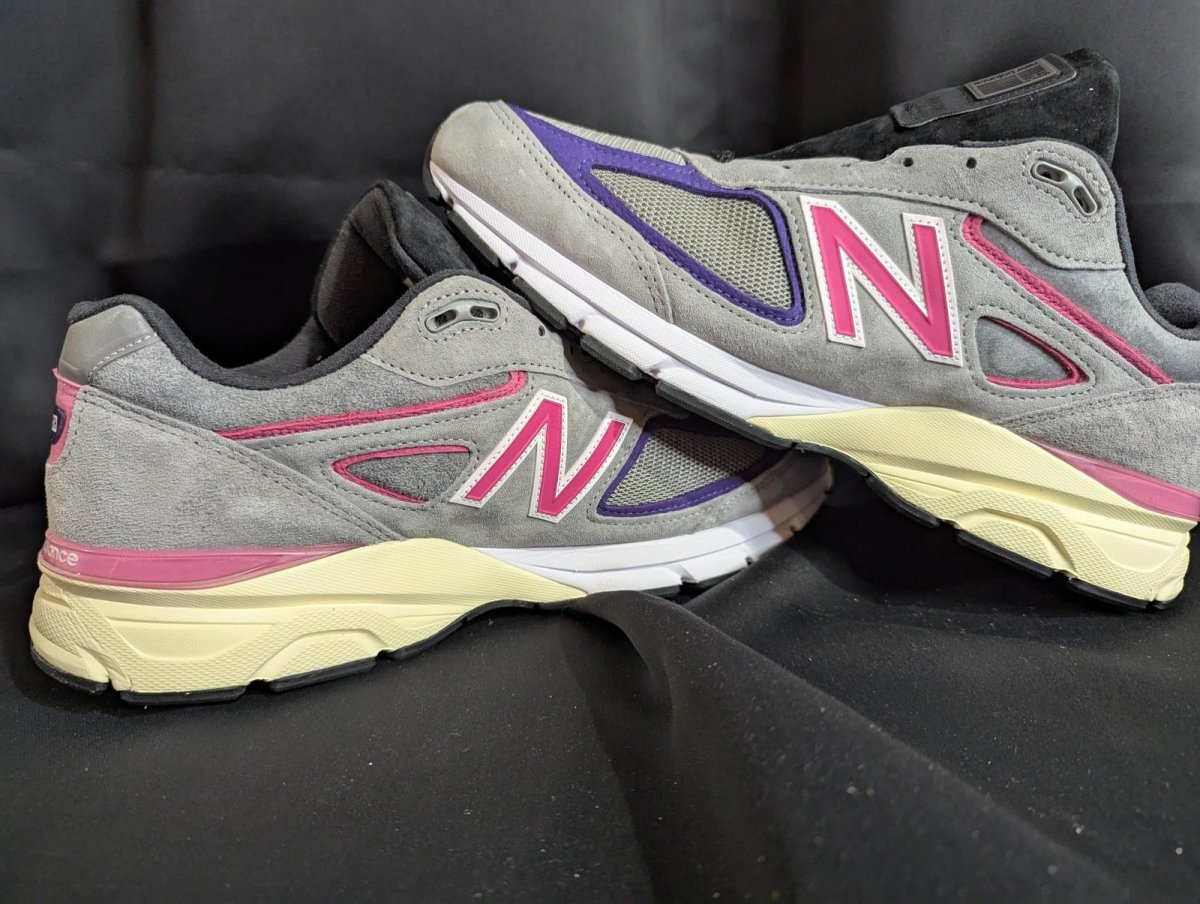 NEW NB 990v4 KITH x United Arrows & Sons Grey Pink Size 13 NWOB M990KT4 - Sole & Drip