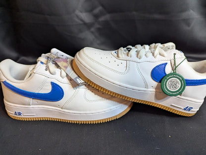 NEW NIB Nike AF1 Low Retro "Color of the Month" Royal Blue 7.5 DJ3911 - 101 - Sole & Drip