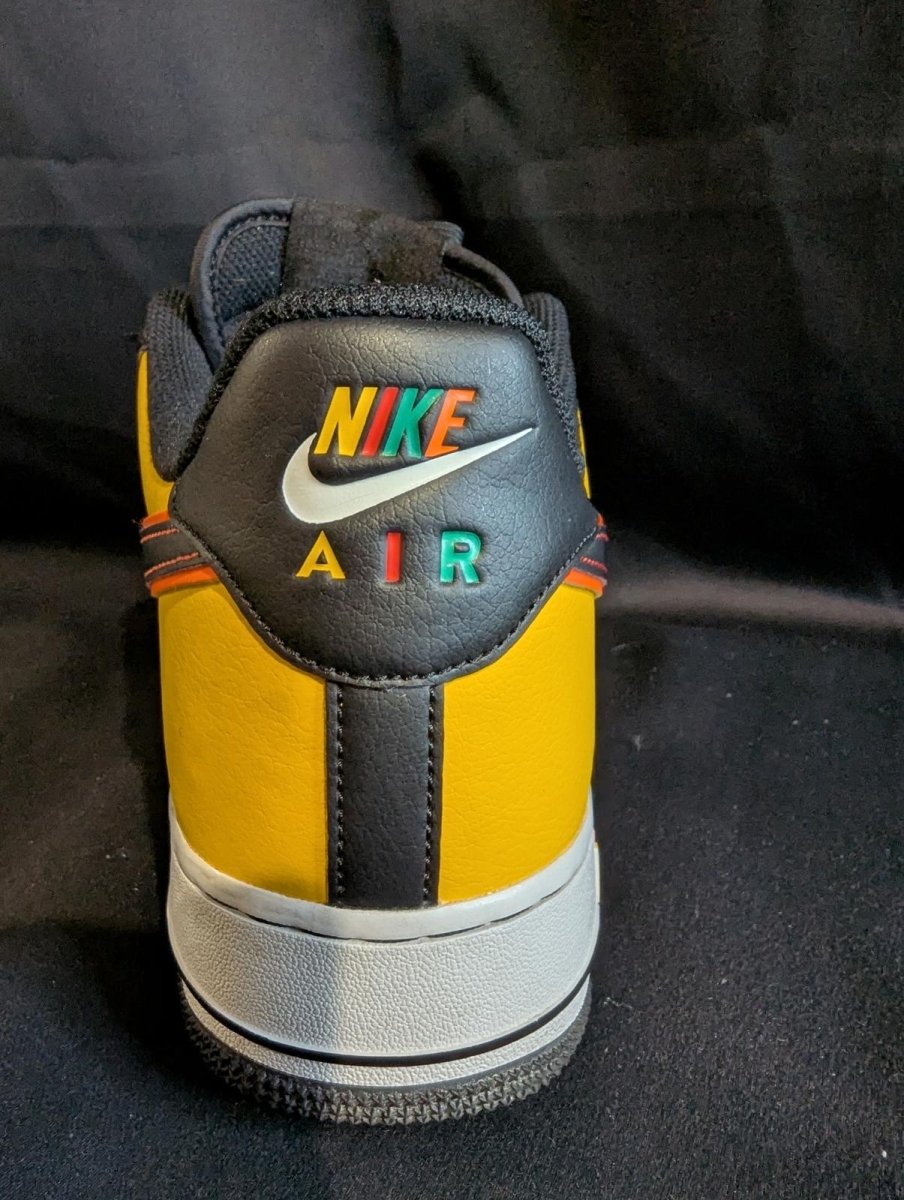 Nike Air Force 1 Low "Sunburst" Size 13 Used VGC CK9282 - 100 Multi - Color Retro - Sole & Drip
