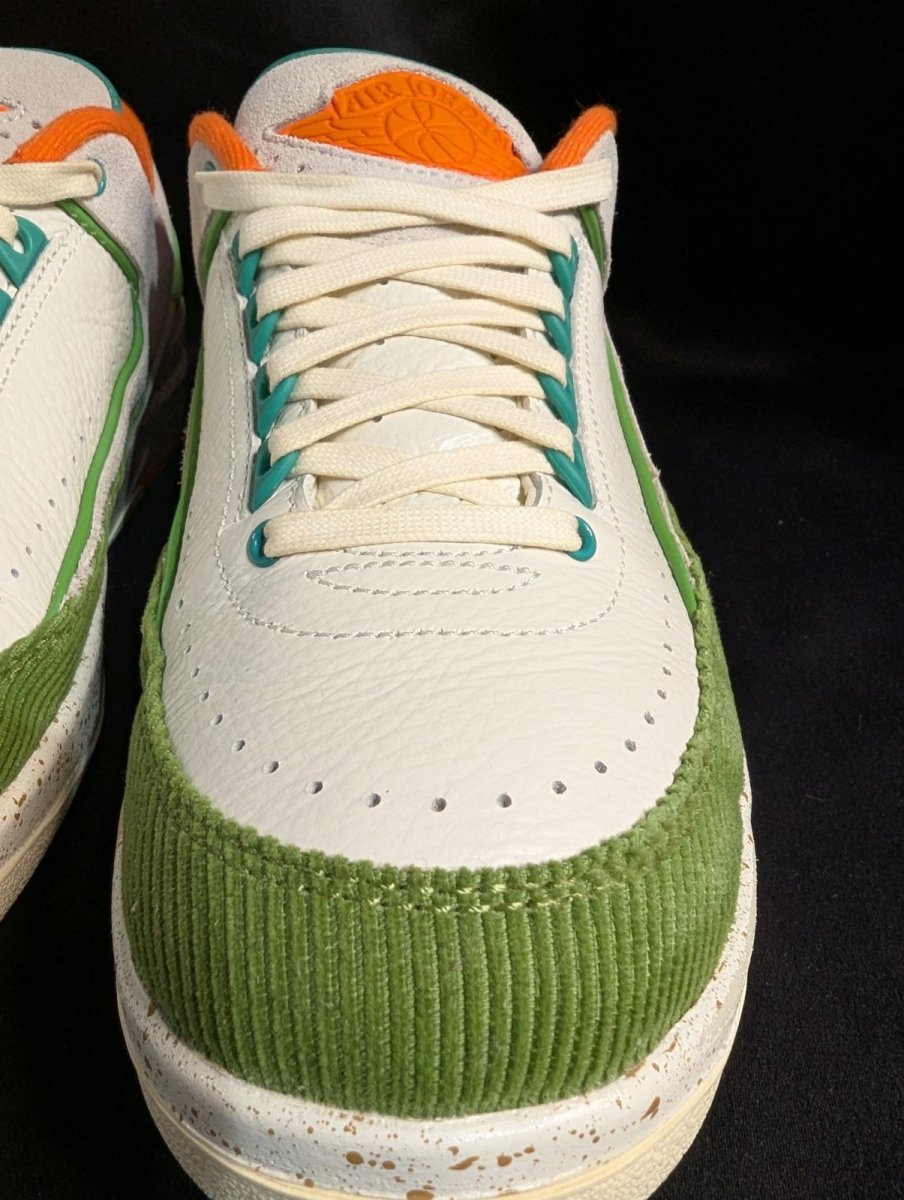 NEW DS Wmns Air Jordan 2 Low SP x TITAN "Manila" US 10.5 DV6206 - 183 Tropical - Sole & Drip