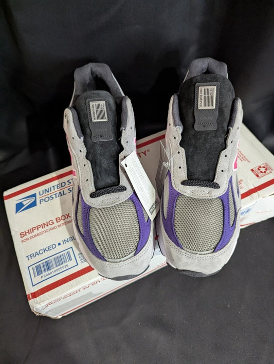 NEW NB 990v4 KITH x United Arrows & Sons Grey Pink Size 13 NWOB M990KT4 - Sole & Drip