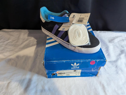 ADIDAS Campus Vulc Black Purple Light Aqua G65591 VINTAGE Men's 11 NEW DS w/Box