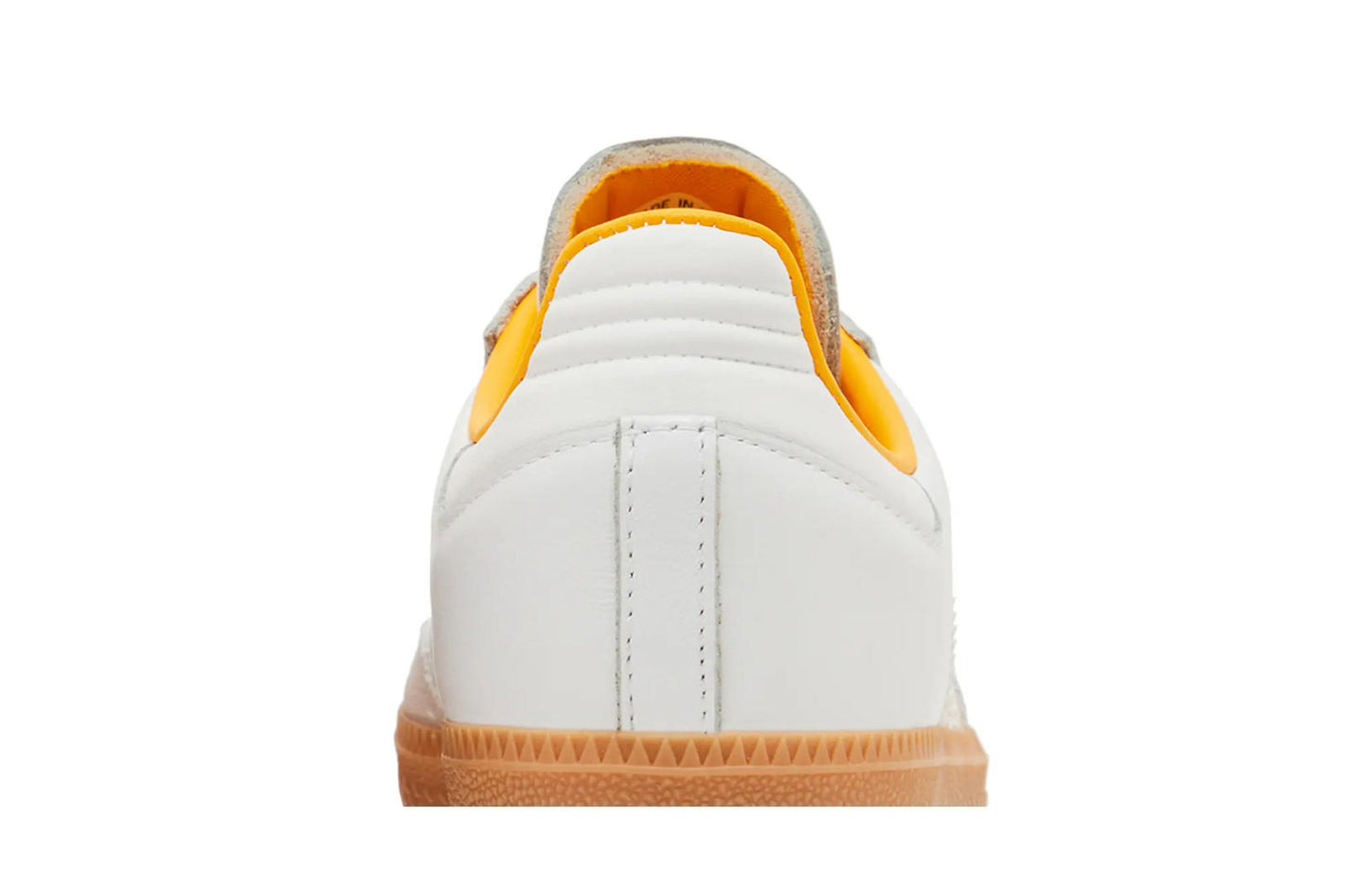 NEW! adidas Samba OG J White Crew Yellow IH5582 Sneakers Kid's Size 4M No Box