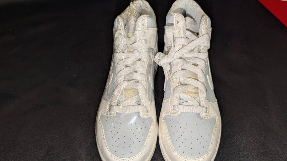 Nike Dunk High PS DD2314 - 107 "White Pure Platinum" Size 3Y - Sole & Drip