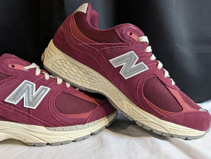 NEW BALANCE 2002R M2002RHA "Red Wine" Suede Pack Men's Size 11 EC W/ Box