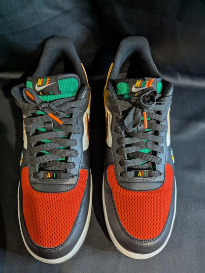 Nike Air Force 1 Low "Sunburst" Size 13 Used VGC CK9282 - 100 Multi - Color Retro - Sole & Drip