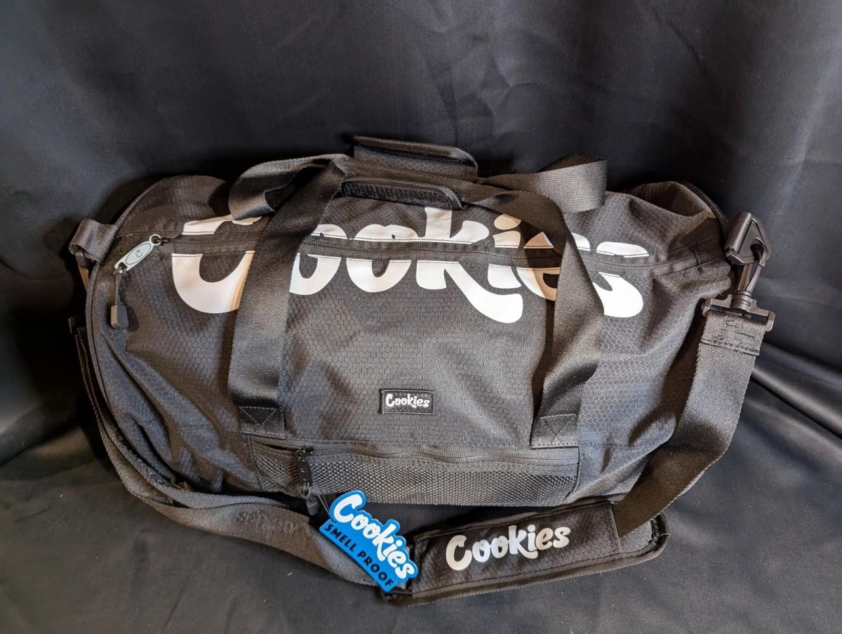 Cookies Summit Ripstop Nylon Smell Proof Duffle Bag Black NEW W/TAGS - Sole & Drip