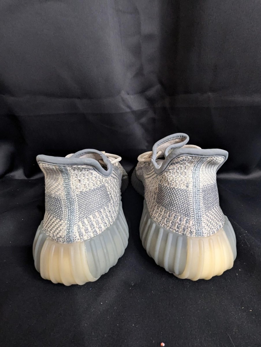 NEW NIB Adidas Yeezy Boost 350 V2 "Israfil" Grey Yellow Size 10.5 FZ5421 RARE - Sole & Drip