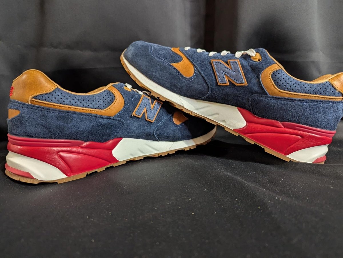DS Rare New Balance 999 x Sneaker Politics "Case 999" Navy Red Size 14 ML999SP - Sole & Drip