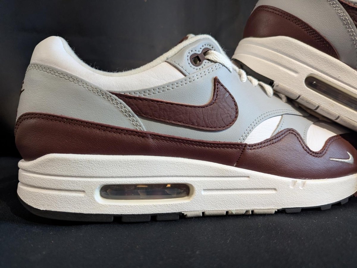 Nike Air Max 1 PRM "Mystic Dates" Size 11.5 Used VGC DB5074 - 101 Brown Grey AM1 - Sole & Drip
