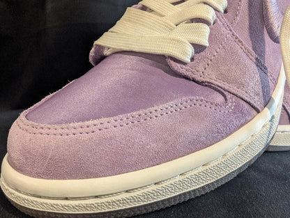 Jordan 1 High "Season of Her Orchid Mist" Wmns 7.5 Used VGC AO1847 - 550 Satin - Sole & Drip