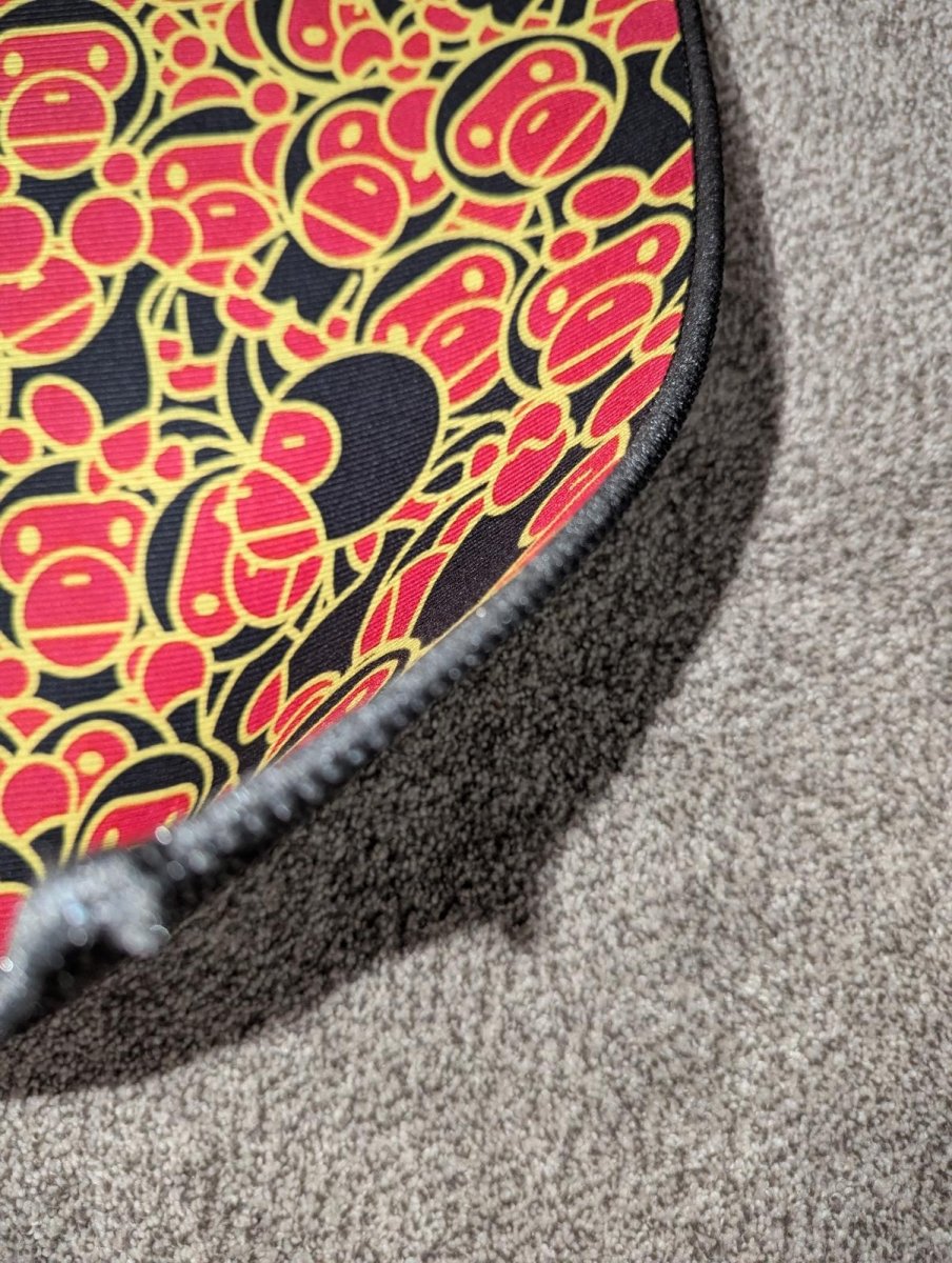 NEW Hypebeast BAPE Baby Milo All Over Print Rug 33x22" A Bathing Ape Streetwear - Sole & Drip