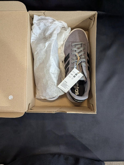 NEW Adidas Daily 4.0 "Grey Four" Black Stripes Men's Size 7.5 IF4493 Low Top - Sole & Drip