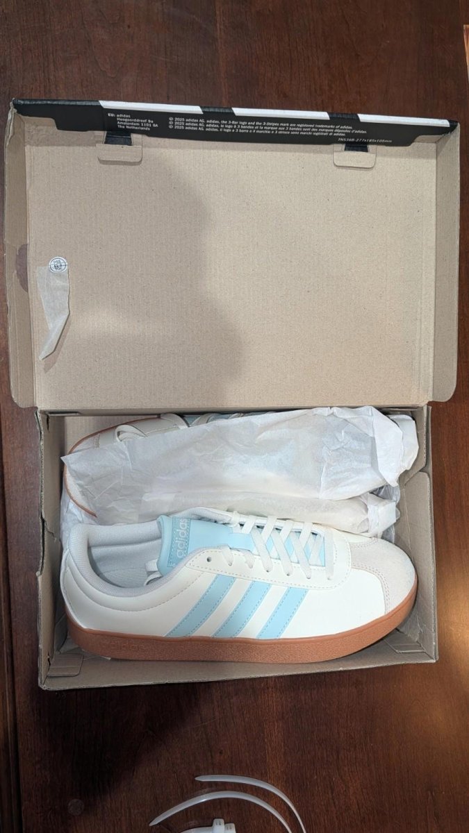 Adidas VL CourtBase Women's Sneakers - US Size 8.5 - NIB - Style JI1767 - Sole & Drip