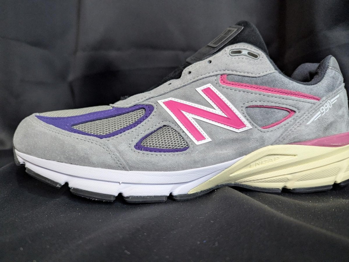 NEW NB 990v4 KITH x United Arrows & Sons Grey Pink Size 13 NWOB M990KT4 - Sole & Drip