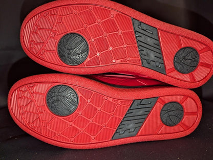 NEW NIB Patrick Ewing REBOUND ORION NON - STRAP Red Black White Men's 8 - Sole & Drip