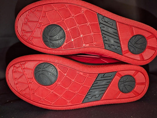 NEW NIB Patrick Ewing REBOUND ORION NON - STRAP Red Black White Men's 8 - Sole & Drip