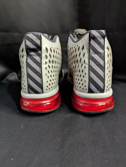 Nike Air Max Graviton Mid Silver Chilling Red US 13 Used w/ Box 616045 - 006 - Sole & Drip