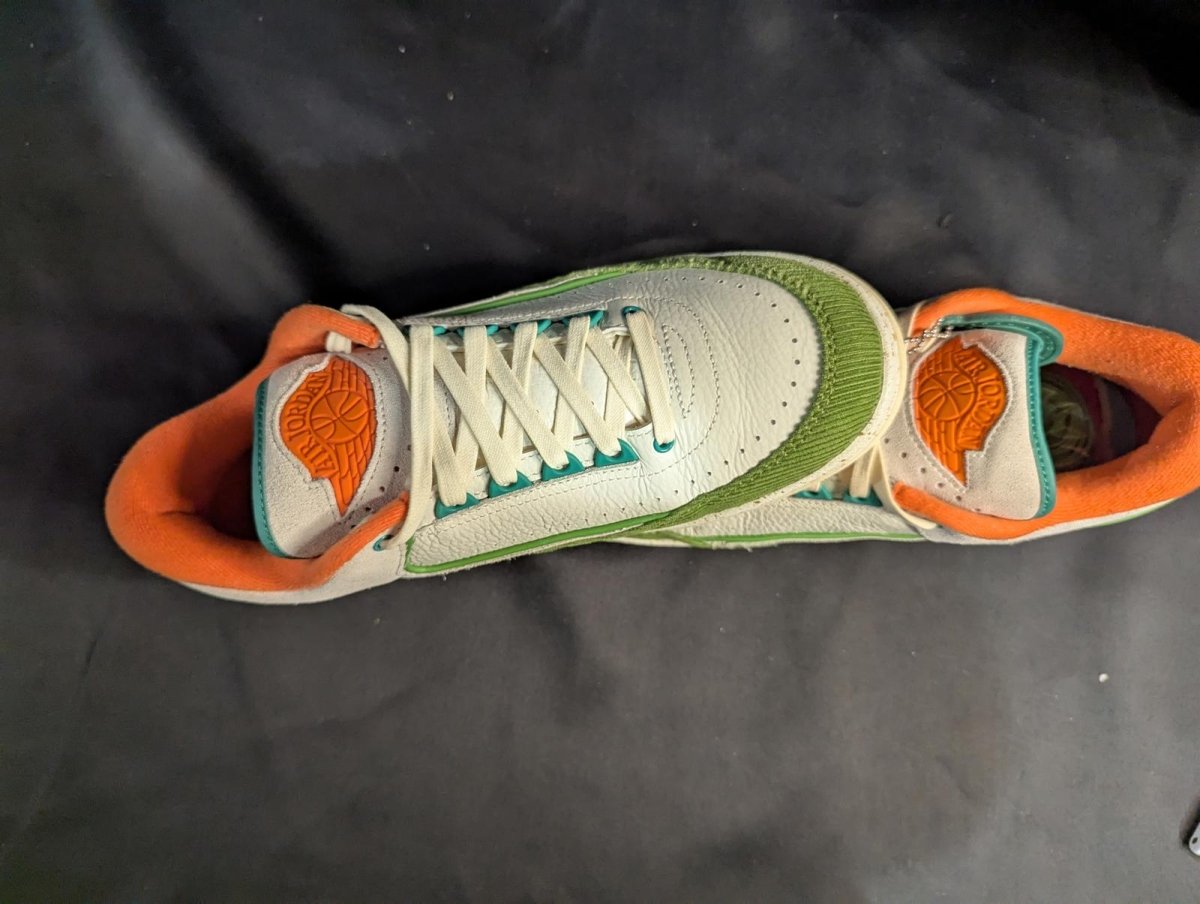 NEW DS Wmns Air Jordan 2 Low SP x TITAN "Manila" US 10.5 DV6206 - 183 Tropical - Sole & Drip