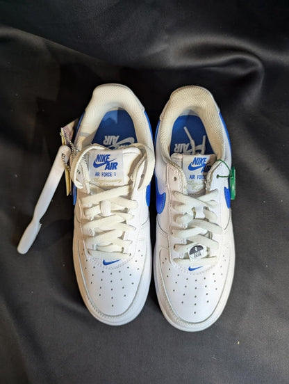 NEW NIB Nike AF1 Low Retro "Color of the Month" Royal Blue 7.5 DJ3911 - 101 - Sole & Drip