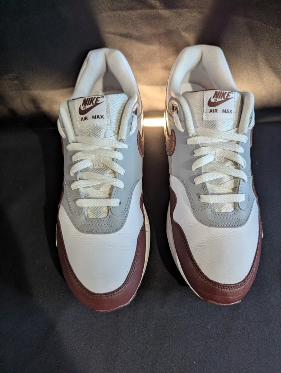 Nike Air Max 1 PRM "Mystic Dates" Size 11.5 Used VGC DB5074 - 101 Brown Grey AM1 - Sole & Drip