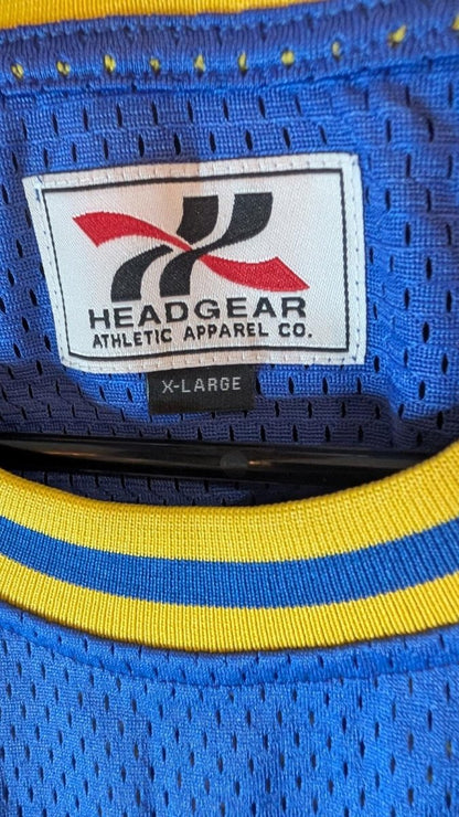 NWT Headgear Classics Barack Obama 23 Punahou High School Jersey Blue XL - Sole & Drip