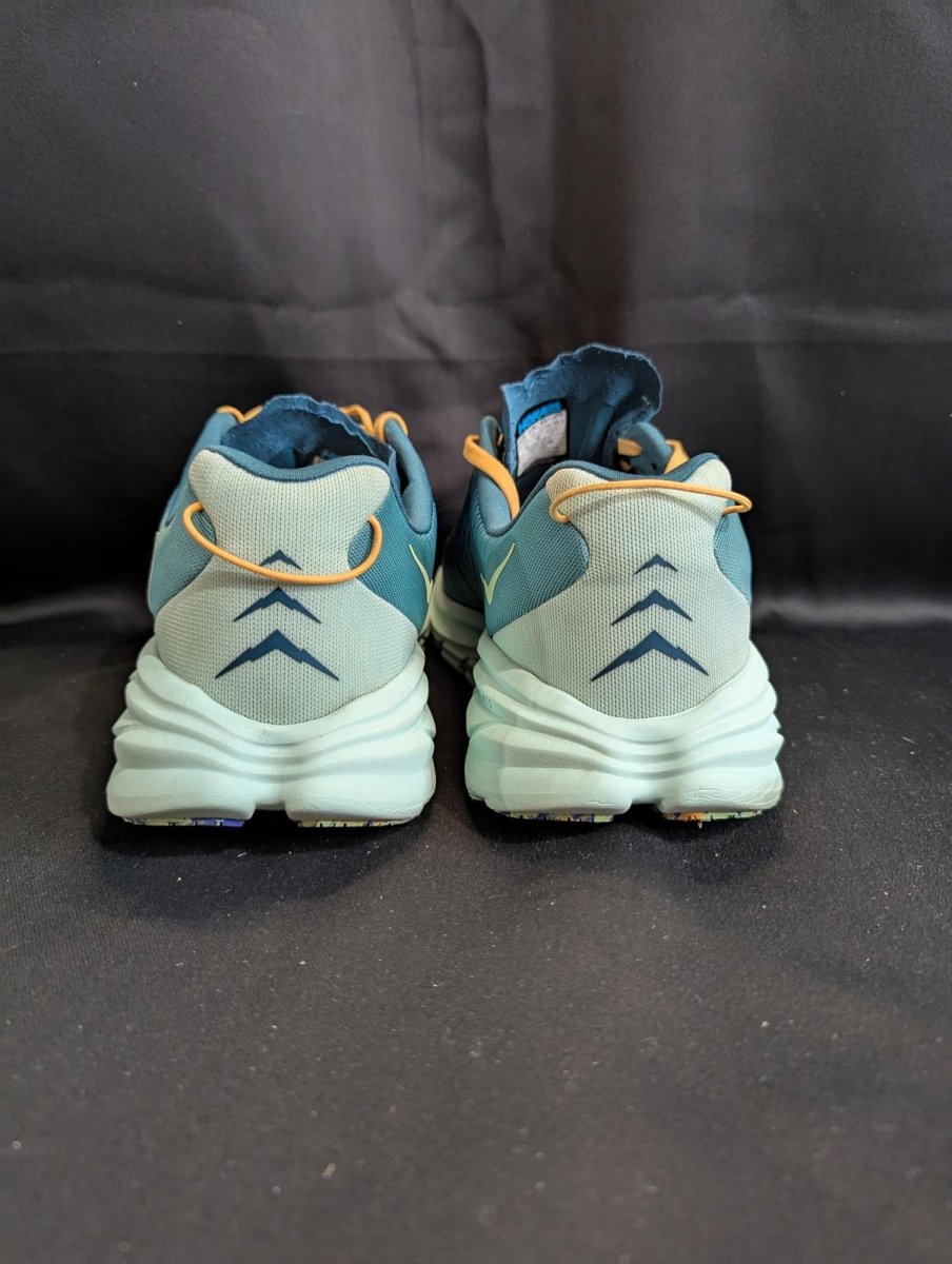 HOKA ONE ONE Rincon 3 Running Shoe Deep Lagoon/Ocean Mist Size 13 Used VGC - Sole & Drip