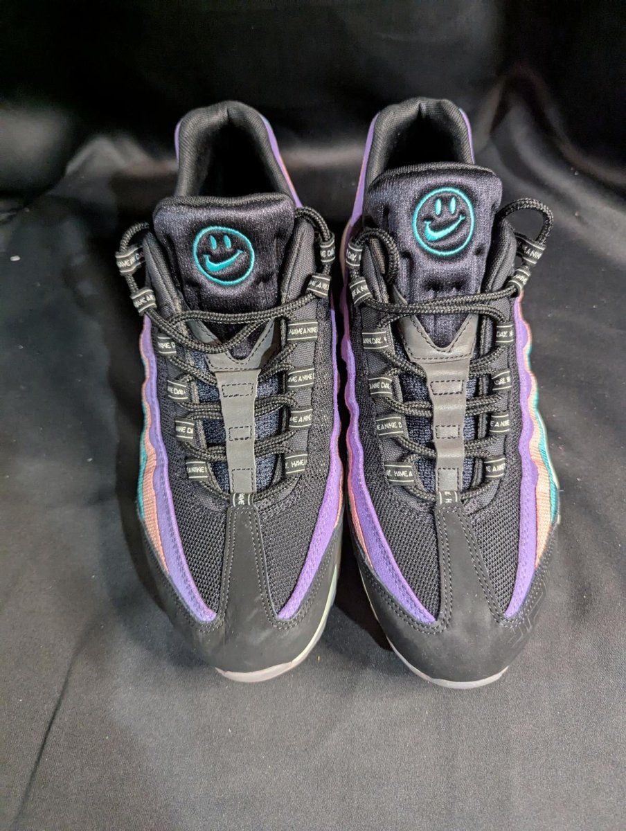 Max 95 "Have a Nike Day" BQ9131 - 001 Men's Size 12 Used Great Condition - Sole & Drip