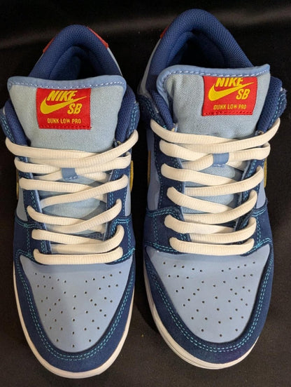 Nike SB Dunk Low Pro "Why So Sad?" Blue Red Size 9 VNDS w/ Box DX5549 - 400 - Sole & Drip