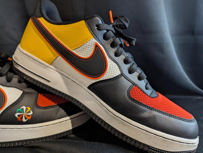 Nike Air Force 1 Low "Sunburst" Size 13 Used VGC CK9282 - 100 Multi - Color Retro - Sole & Drip